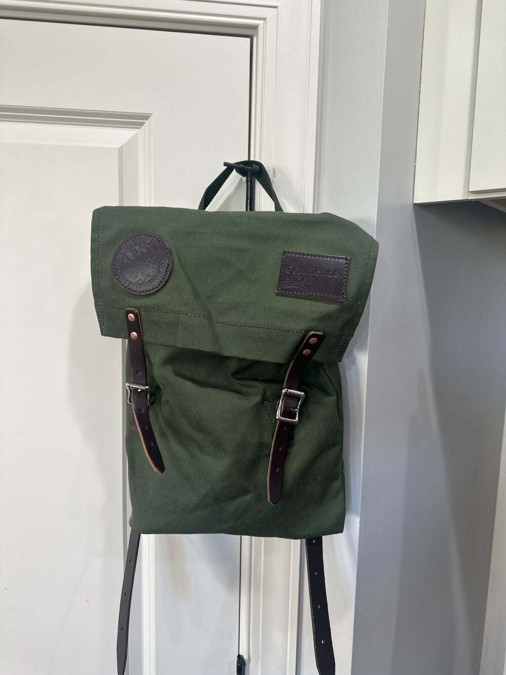Duluth Pack Scout Pack Canvas Backpack Olive Green Carmichael Lynch Edition
